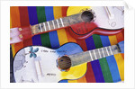 Colorful Souvenir Guitars by Anonymous