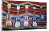 Colorful Guitars Drying by Anonymous