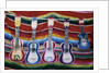 Colorful Guitars Drying by Anonymous