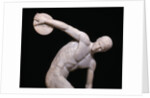 Detail of the Torso from an Ancient Roman Copy of Discobolus by Myron