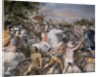 Roman Battle Scene by Giuseppe Cesari