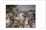 Roman Battle Scene by Giuseppe Cesari