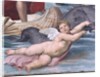 Detail of Cupid from Galatea by Raphael