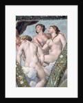 Detail of the Three Graces from the Loggia of Cupid and Psyche by Raphael and His Workshop