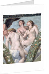 Detail of the Three Graces from the Loggia of Cupid and Psyche by Raphael and His Workshop