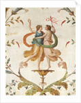 Fresco of Dancing Figures from the Neo-Classical Room in the Palazzo Spada by Anonymous