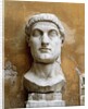 Late Antique Roman Colossal Head of Constantine by Anonymous