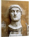 Late Antique Roman Colossal Head of Constantine by Anonymous