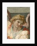 Detail of Figure from a Fresco Painting Depicting the Archangel Michael by School of Raphael