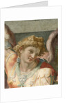 Detail of Figure from a Fresco Painting Depicting the Archangel Michael by School of Raphael