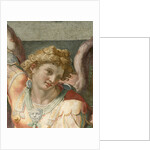 Detail of Figure from a Fresco Painting Depicting the Archangel Michael by School of Raphael