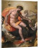 Detail of Triumphant Jupiter from the Salon of the Muses in the Villa Medici in Florence by Anonymous