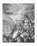 Julius Caesar Commanding Forces by Anonymous
