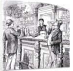 Man Drinking Liquor by Anonymous
