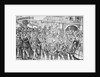 Guards Carrying Queen Elizabeth by Anonymous
