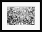 Guards Carrying Queen Elizabeth by Anonymous
