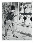 Man in Front of Store by Anonymous