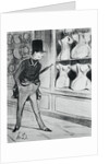 Man in Front of Store by Anonymous