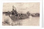 Antoine Laumet de La Mothe Commanding Seamen by Anonymous