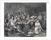 Tavern Scene from the series A Rake's Progress by William Hogarth