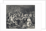 Tavern Scene from the series A Rake's Progress by William Hogarth