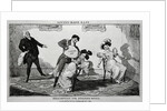 Woman Inhaling Laughing Gas by Anonymous