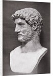 Profile of Hadrian Bust by Corbis