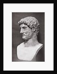 Profile of Hadrian Bust by Corbis