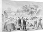 Soldiers Carrying Wounded Soldier by Anonymous