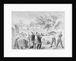 Soldiers Carrying Wounded Soldier by Anonymous