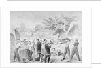Soldiers Carrying Wounded Soldier by Anonymous