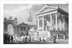 Temple of Fortuna at Pompeii by Anonymous