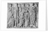 Detail of Imperial Procession Portion of Frieze from Ara Pacis Augustae in Rome by Anonymous
