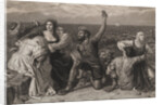 Pirates Playing Dice for Prisoners by Anonymous