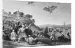 People Flying Kites in China by Anonymous