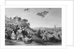 People Flying Kites in China by Anonymous