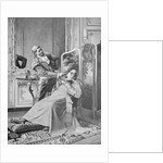 Barber Shaving Figaro by Anonymous