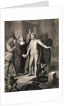 Charles I Receiving Benediction Before Execution by Anonymous