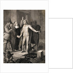 Charles I Receiving Benediction Before Execution by Anonymous