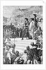 Illustration of Augustus Establishing Lyons as the Center of Gaul by Anonymous