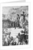 Illustration of Augustus Establishing Lyons as the Center of Gaul by Anonymous