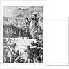 Illustration of Augustus Establishing Lyons as the Center of Gaul by Anonymous