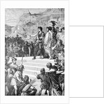 Illustration of Augustus Establishing Lyons as the Center of Gaul by Anonymous