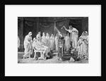 Woman Preparing Food by Anonymous