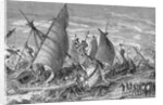 Naval Battle by Anonymous
