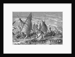 Naval Battle by Anonymous