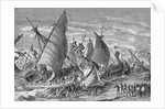 Naval Battle by Anonymous