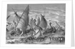 Naval Battle by Anonymous