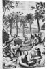European Print of Drink Processing Activities in the New World by Anonymous