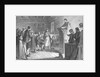 Print Depicting Public Worship at Plymouth by the Pilgrims by Anonymous